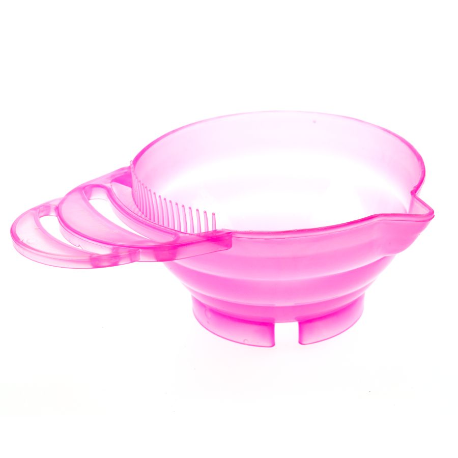 Фото Інструменти та аксесуари Чаша для фарбування волосся (рожева) Christian CT-04