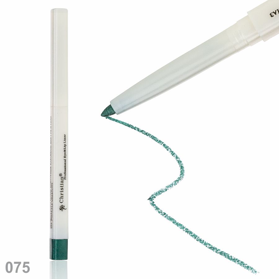 Фото Декоративная косметика Автоматический карандаш для глаз Christian U-12 № 75 Emerald green