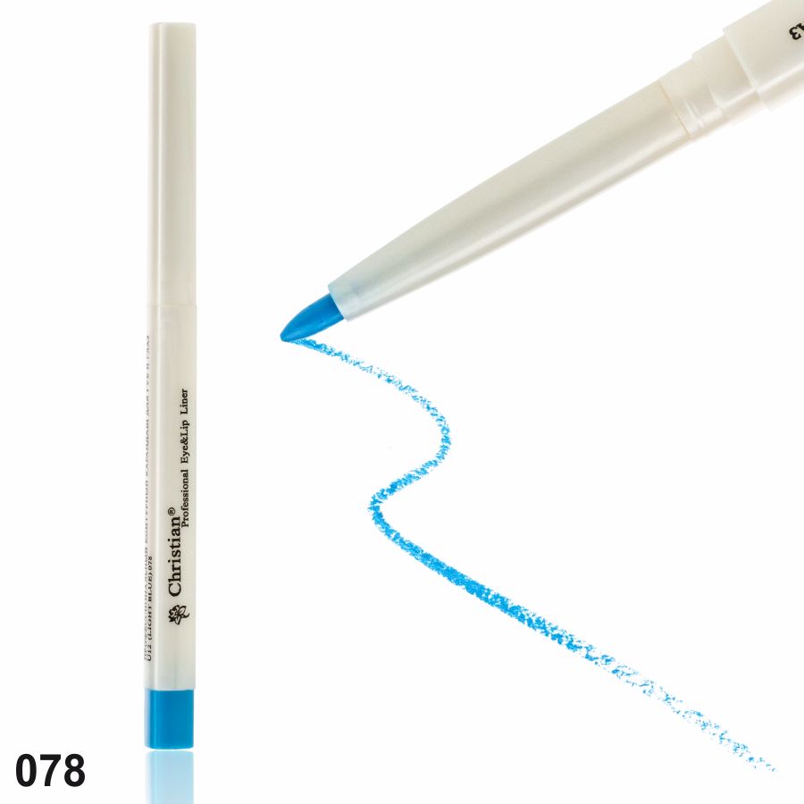 Фото Декоративная косметика Автоматический карандаш для глаз Christian U-12 № 78 Light blue