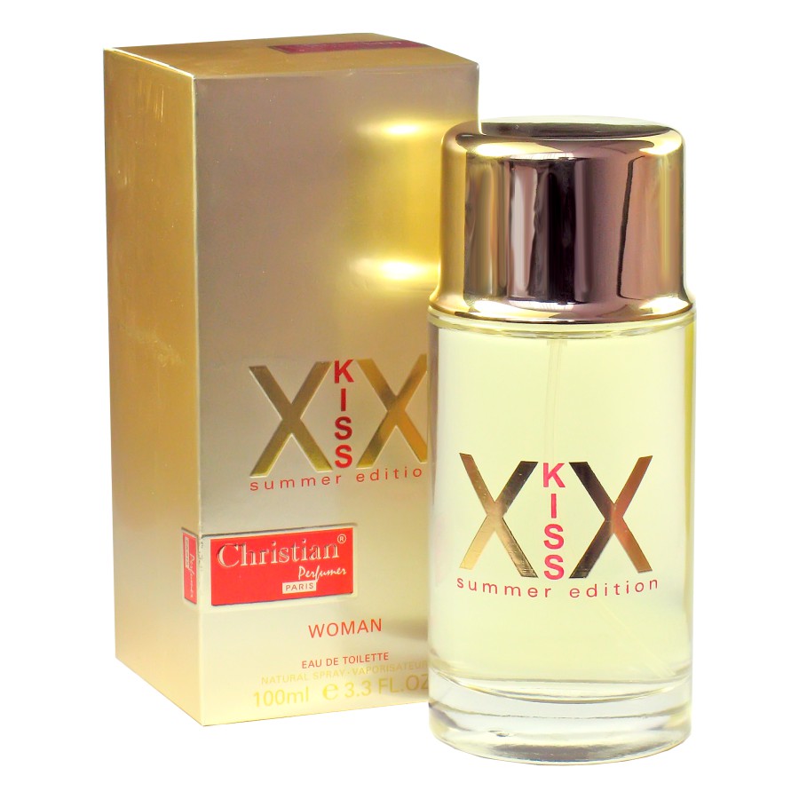 Фото Жіноча парфумерія SUMMER X KISS X Парфумована вода для жінок Christian 100 ml 801