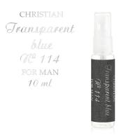 Фото Парфуми Парфумована вода для чоловіків «Transparent blue» Christian 10 ml K-10 № 114