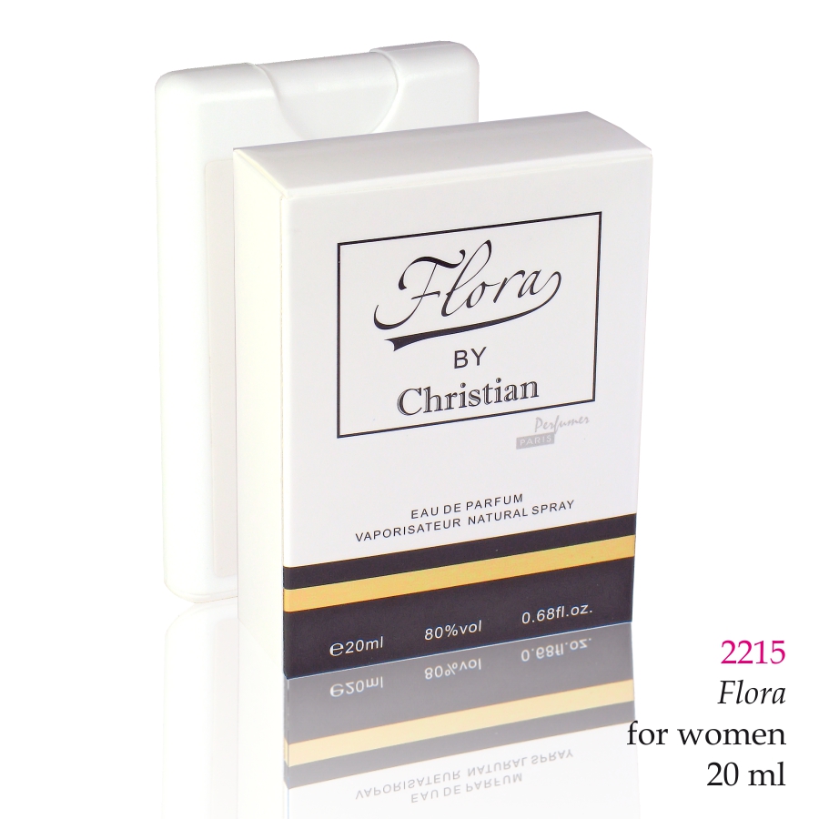 Фото Жіноча парфумерія FLORA Парфумована вода для жінок Christian 20 ml 2215