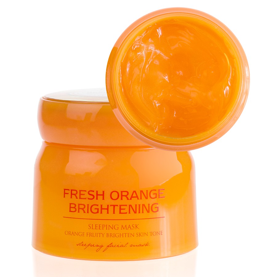 Фото Уходовая косметика Ночная осветляющая маска для лица с экстрактом апельсина Fresh Orange 100 g CMD-102
