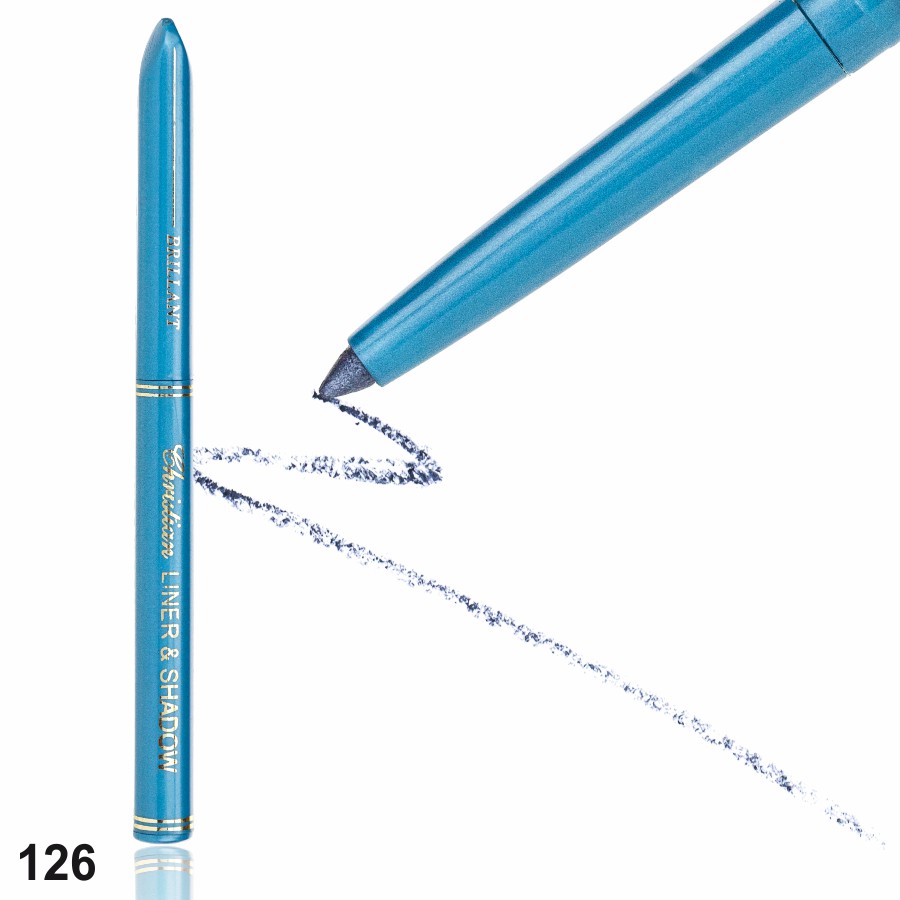Фото Декоративная косметика Контурный механический карандаш для глаз Christian U-11 № 126 Sea blue