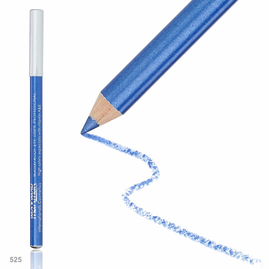 Фото Карандаши для глаз и губ Водостойкий карандаш для глаз maXmaR mc-001 № 525