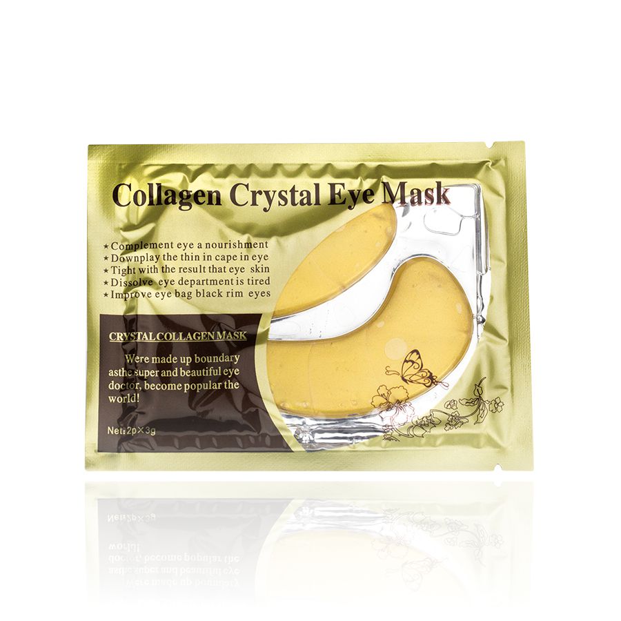 Фото Доглядова косметика Колагенова маска-патчі для шкіри навколо очей Crystal Collagen Gold CMD-042