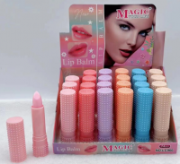 Фото Декоративна косметика Бальзам для губ проявляється світло-рожевий відтінок (уп-mix-24шт) LC-960