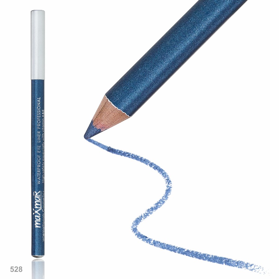 Фото Карандаши для глаз и губ Водостойкий карандаш для глаз maXmaR mc-001 № 528