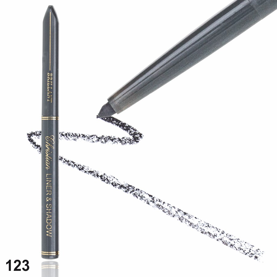 Фото Декоративна косметика Контурний механічний олівець для очей Christian U-11 №123 Grey