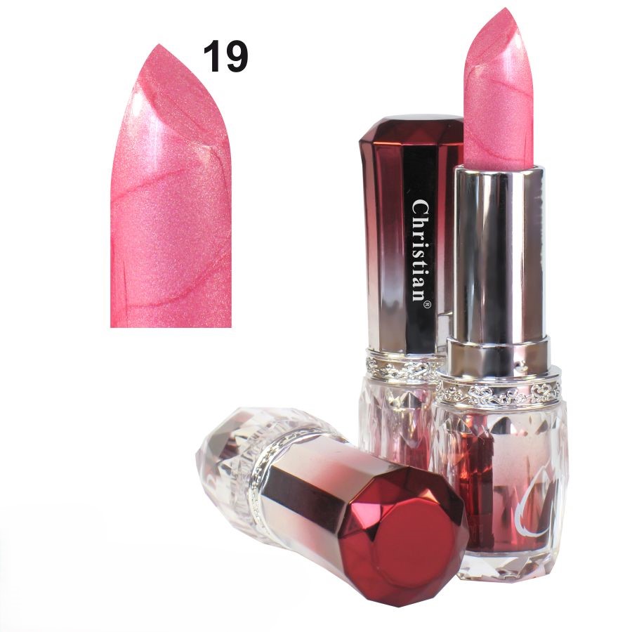 Декоративна косметика Зволожуюча помада для губ Pink Crystal Christian L-5 № 19