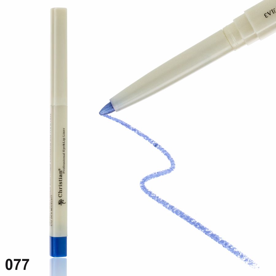 Фото Декоративная косметика Автоматический карандаш для глаз Christian U-12 № 77 Ice blue