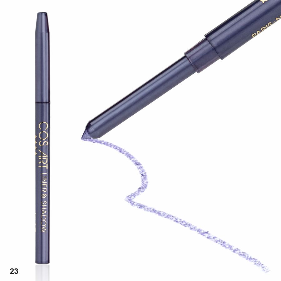 Фото Декоративная косметика Контурный механический карандаш для глаз и губ Lilac (темно-сирененый) ART № 23
