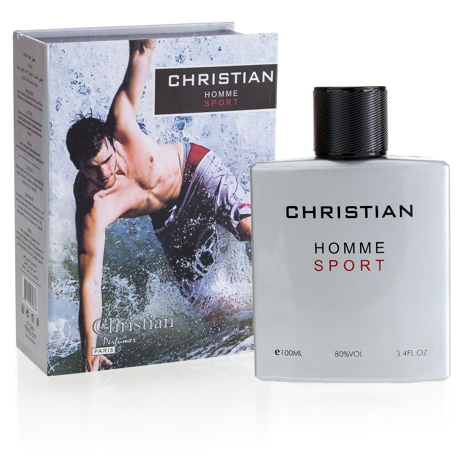Фото Чоловіча парфумерія SPORT Парфумована вода для чоловіків Christian 100 ml 3266
