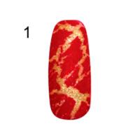 Фото Лак для ногтей Лак маникюрный с эффектом кракелюра RN-10T № 1 красный