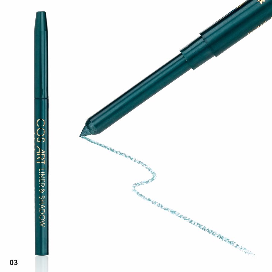 Фото Декоративна косметика Контурний механічний олівець для очей та губ Sea Green (зелено-морський) ART №03