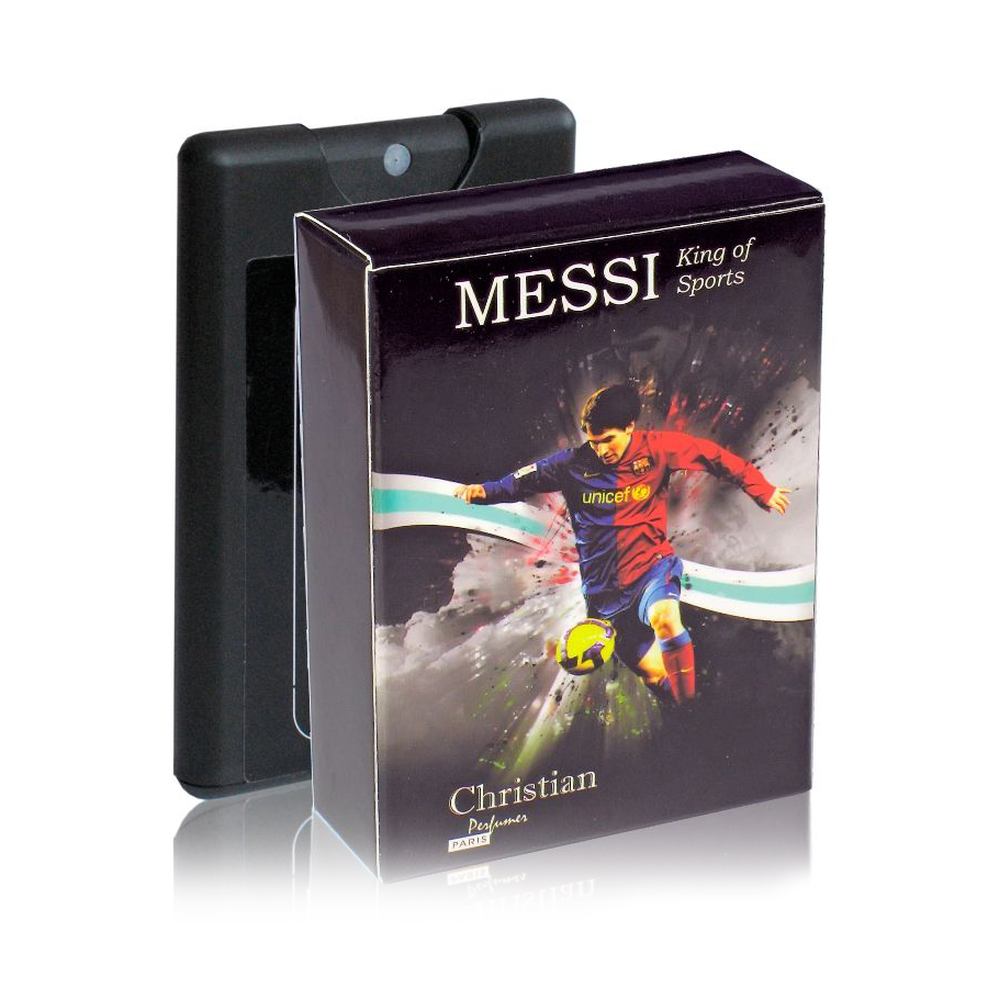 Фото Мужская парфюмерия MESSI KING OF SPORTS Парфюмированная вода для мужчин Christian 20 ml 2201