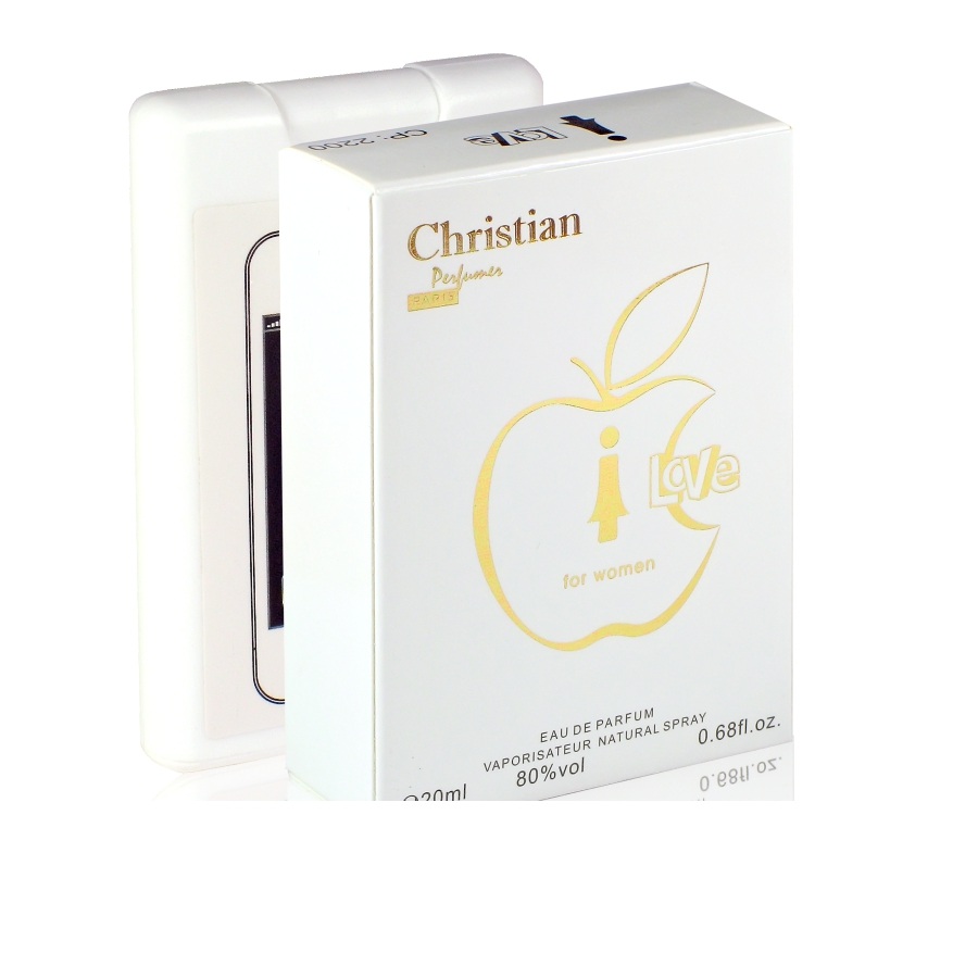 Фото Жіноча парфумерія i LOVE Парфумована вода для жінок Christian 20 ml 2200