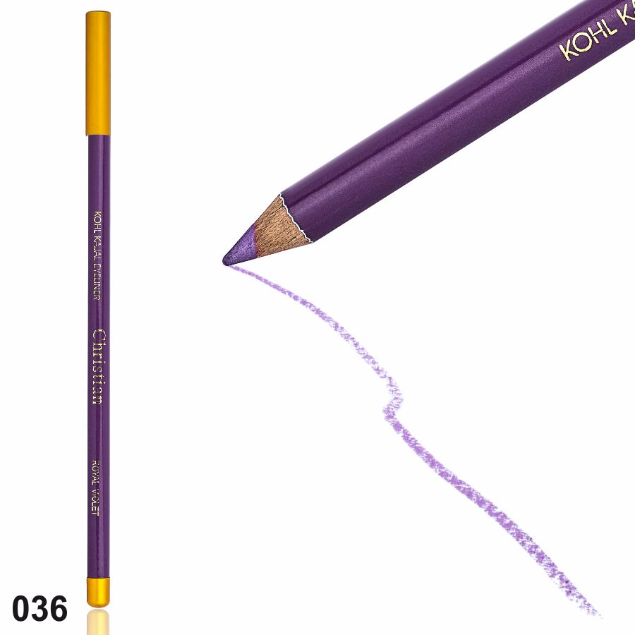Фото Декоративная косметика Карандаш для глаз Christian CH-1 № 36 Royal violet