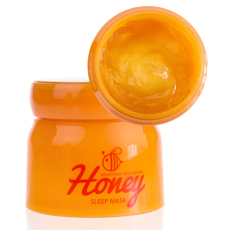 Фото Уходовая косметика Ночная увлажняющая маска для лица с экстрактом меда Natural Honey 100 g CMD-103