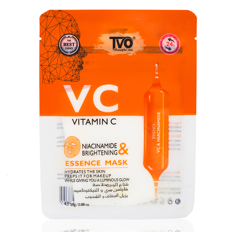 Фото Уходовая косметика Маска для лица Осветляющая кожу с витамином C и ниацинамидом CMD-168