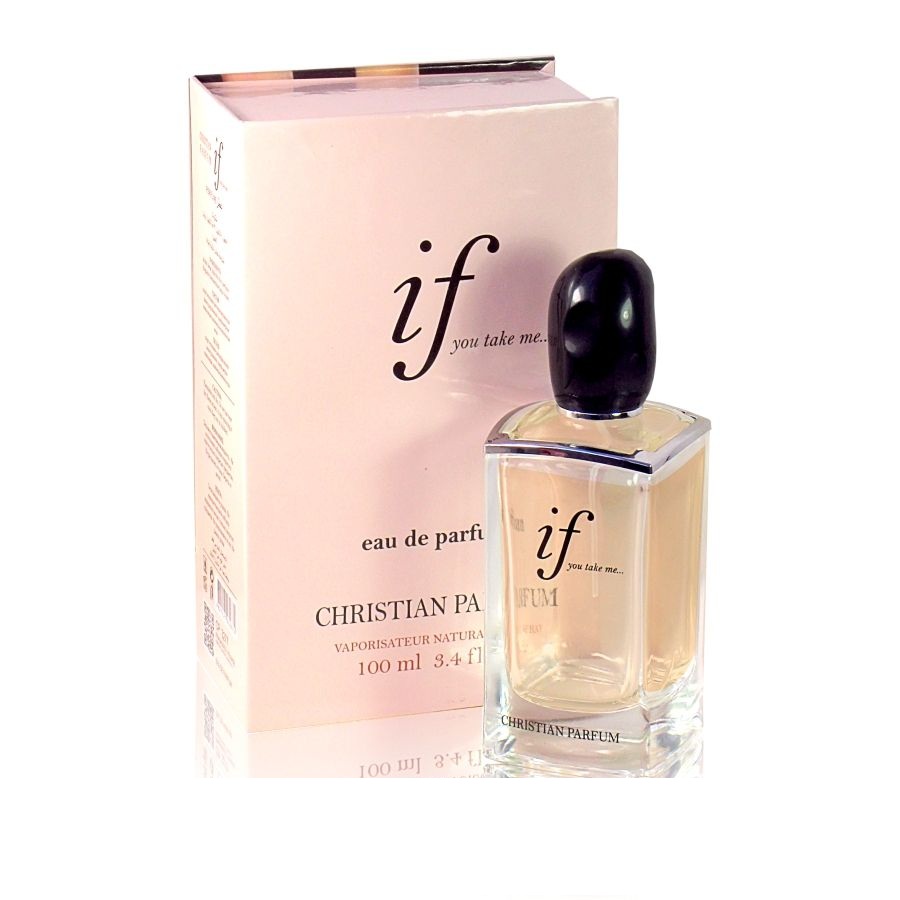 Жіноча парфумерія IF YOU TAKE ME Парфумована вода для жінок Christian 100 ml NEW 3277