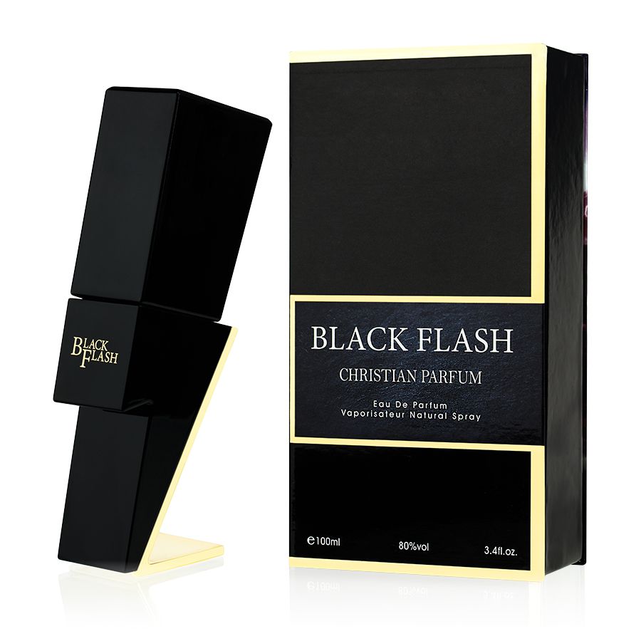 Фото Чоловіча парфумерія BLACK FLASH Парфумована вода для чоловіків Christian 100 ml 3279