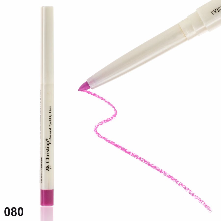 Фото Декоративная косметика Автоматический карандаш для губ Christian U-12 № 80 Soft pink