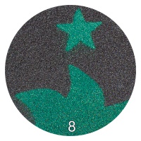 Декоративна косметика Перламутрові тіні для повік SEA STAR Christian ES-005 № 08