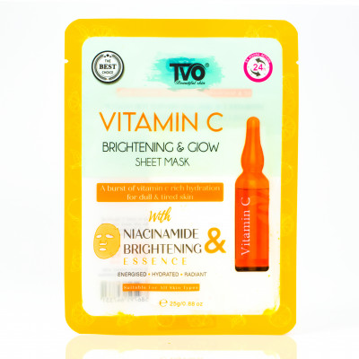 Фото Маска для лица Cияние кожи с витамином C и ниацинамидом CMD-166 TVO