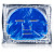 Фото Доглядова косметика Колагенова маска для обличчя з морськими мінералами (відбілююча) Collagen Crystal (Blue) CMD-093