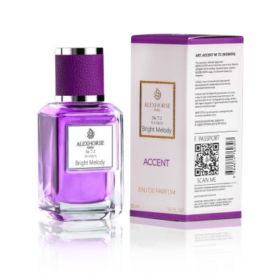 Фото Парфумована вода для жінок Bright Melody ACCENT Alex Horse 50 ml AA-072 Alex Horse