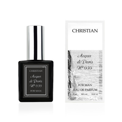 Фото Парфюмированная вода для мужчин «Acqua Di Paris» Christian 25 ml K-25 № 030 Christian