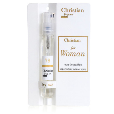 Фото Мини-парфюм спрей для женщин Christian 16 ml K-16w № 78 по мотивам "Hypnose" LANCOME Christian