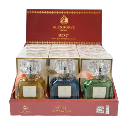 Фото Set № 1 Парфумована вода ALEX HORSE SECRET 12 × 50 ml+3 tester Alex Horse