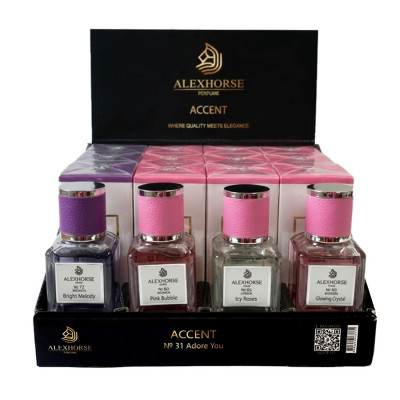Фото Set № 4 Парфумована вода ALEX HORSE ACCENT 12 × 50 ml+4 tester Alex Horse