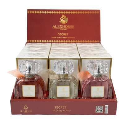 Фото Set № 3 Парфумована вода ALEX HORSE SECRET 12 × 50 ml+3 tester Alex Horse