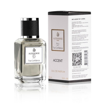 Фото Парфумована вода для чоловіків True Confidence ACCENT Alex Horse 50 ml AA-014 Alex Horse