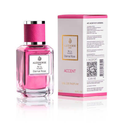 Фото Парфумована вода для жінок Eternal Rose ACCENT Alex Horse 50 ml AA-074 Alex Horse