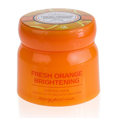 Фото Ночная осветляющая маска для лица с экстрактом апельсина Fresh Orange 100 g CMD-102 Lusidina