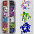 Фото Гелеві системи Набір декору для манікюру GC-34 прямокутники мерехтливі 12 кольорів