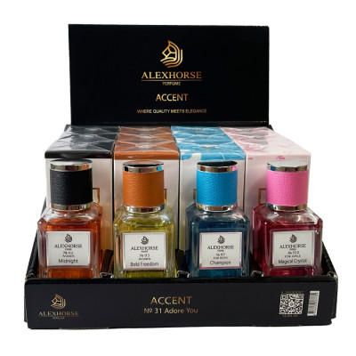Фото Set № 6 Парфумована вода ALEX HORSE ACCENT 12 × 50 ml+4 tester Alex Horse