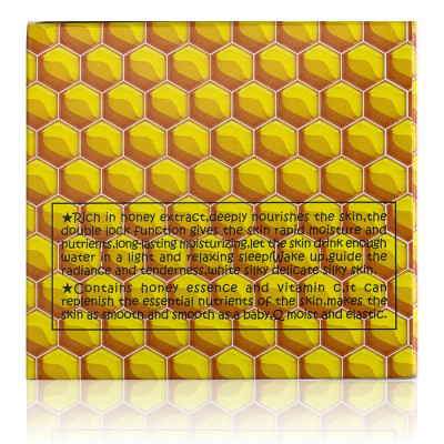 Фото Ночная увлажняющая маска для лица с экстрактом меда Natural Honey 100 g CMD-103 XUEQIER