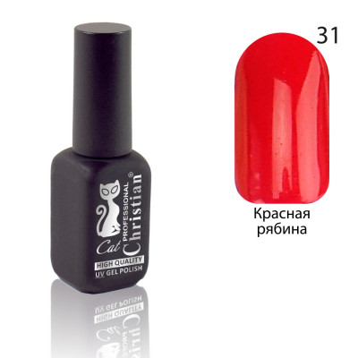 Фото Гель-лак CGP-10HQ №31 15ml Красная рябина Christian