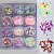 Фото Гелеві системи Набір декору для манікюру GC-29 мерехтливий хаос 12 кольорів