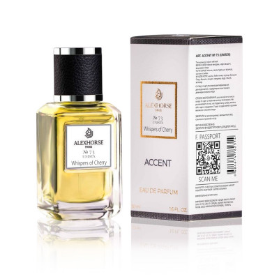 Фото Парфумована вода унісекс Whispers of Cherry ACCENT Alex Horse 50 ml AA-073 Alex Horse