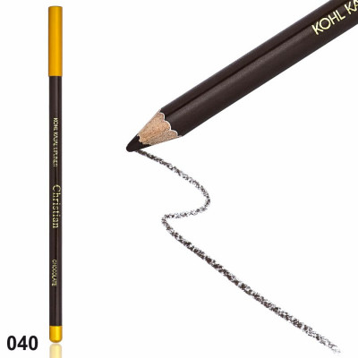 Фото Карандаш для глаз Christian CH-1 № 40 Dark chocolate Christian