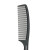 Фото Гребешок для волос карбоновый антистатический мелкозубый с ручкой Christian CLR-300 Christian