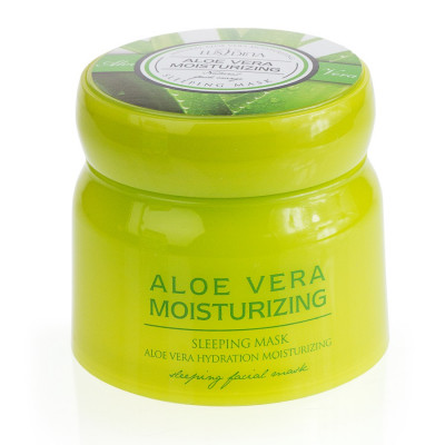 Фото Ночная увлажняющая маска для лица с экстрактом алоэ Aloe Vera 100 g CMD-100 Lusidina