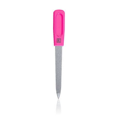Фото Пилочка для ногтей (180 grit) Romantic Collection RNF-422 Dark Pink 