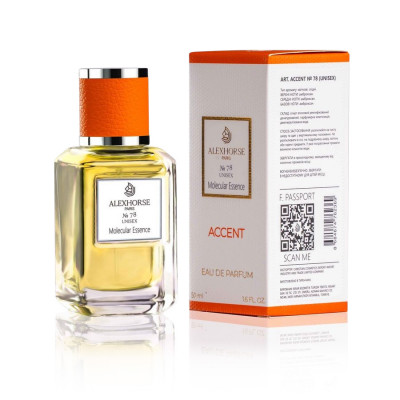 Фото Парфумована вода унісекс Molecular Essence ACCENT Alex Horse 50 ml AA-078 Alex Horse
